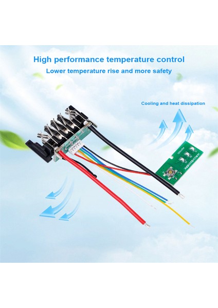 2 Adet Li-Ion Pil Pcb Şarj Koruma Devre Kartı Için 18 V 20 V DCB201 (Yurt Dışından) fırsatları