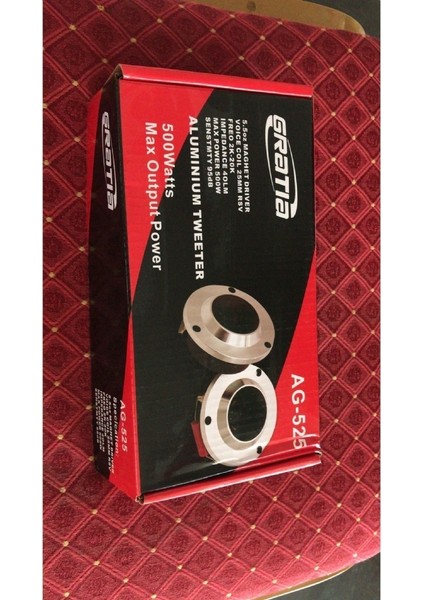 Gratıa AG525 10 cm Tweeter 10 cm Iki Adet