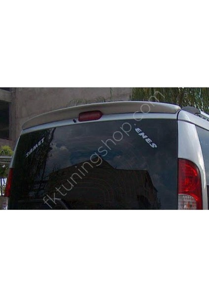 Fiber Aksesuar Fiberaksesuar Fiat Doblo 2001-2009 Beyaz Spoiler