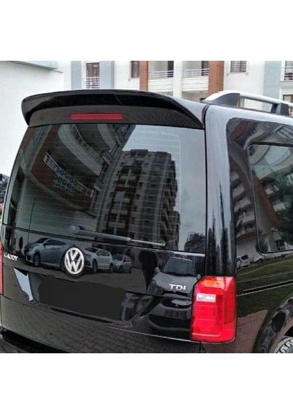 Fiber Aksesuar Fiberaksesuar Volkswagen Caddy 2015-2020 Astarlı Spoiler