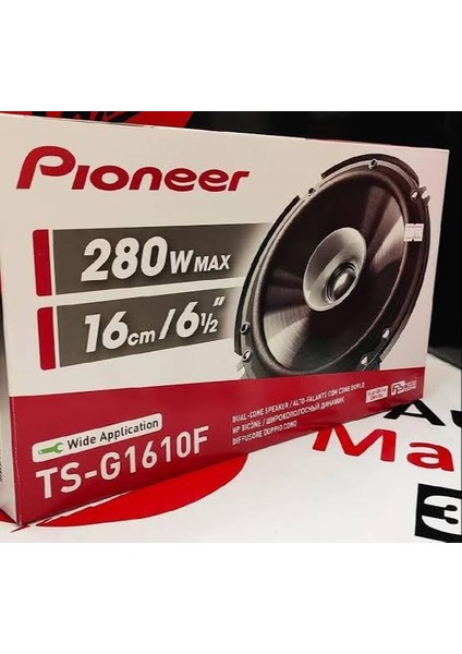 Pioneer TS-G1610F-2 16CM 280W 2021 Model Pıoneer-2 Adet