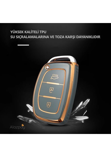 Hyundai Tucson Bayon Elantra Accent IX35 I10 I20 I30 I40 Anahtar Kılıfı (Sustasız) modelleri