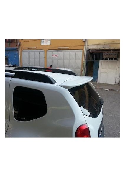 Fiber Aksesuar Fiberaksesuar Dacia Duster 2010-2017 Beyaz Spoiler