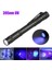 395NM Ultraviyole Uv Kalem El Feneri - Alüminyum Darbeye Suya Dayanıklı Cep Feneri Klipsli Kalem Fener Blacklight 2