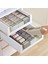 Beyaz Stil Sıcak 5 Izgara Çorap Iç Depolama Sepeti Dolap Organizatör Kutusu Havlu Konteyner Ev Gereçleri (Yurt Dışından) 2