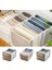 Grey 7 Grids Style Kot Saklama Kutuları Yurt Klozet Organizatör Iç Çamaşırı Pantolon Ev Kabine Katlanabilir Pantolon Bölmeli Bölme Kutusu (Yurt Dışından) 2