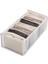 E 32X25X17CM Stili Kot Bölmesi Saklama Kutusu Dolap Elbise Çekmecesi Örgü Ayırma Kutusu Istifleme Pantolon Çekmece Bölücü Yıkanabilir Ev Organizatör (Yurt Dışından) 3