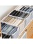Green 7 Grids L Style 7 Grids Washable Jeans Compartment Storage Box Closet Clothes Drawer Mesh Separation Box Stacking Pants Storage Artifact (Yurt Dışından) 3