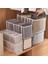 7 Izgara 25X36X20CM Stili Iç Çamaşırı Çekmece Organizatörleri Depolama Bölücüler Dolap Düzenleyici Katlanabilir Saklama Kutusu Giysiler Için 30 Izgara Sütyen Organizador Armario (Yurt Dışından) 1