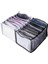 Gri 11 Izgara Stili New Large Clothing Storage Box, A Foldable 7-Compartment Large-Capacity Jeans T-Shirt Storage Box For Storing Jeans And T-Shirts (Yurt Dışından) 3