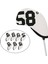7x Anti-Scratch Golf Kulübü Başörtüsü Aksesuarları Için Wrap I (Yurt Dışından) 3