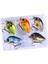 5 Mini Crankbait Sert I Su ve Tuzlu Su A (Yurt Dışından) 5