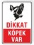 Dikkat Köpek Var 25X35 Cm. Saç Levha 2