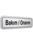 Pano Pvc Kapı Isimliği Depo 7X25 Cm. 1
