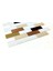 Mutfak Tezgah Arası Kristal Cam Mozaik. Karodaki Cam Ölçüleri: 36X98X4 Mm. Karo Ölçüsü: 30X30CM. ( - 1 M2 Fiyatıdır ) 3