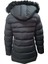 Burberry B01481 Çocuk Kız Şişme Dolum Kapüşonlu Kaban - B01481 - Siyah 2