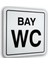 Pano Pvc Sembol Bay Wc 12X12 Cm. 1