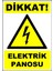 Uyarı ve Yönlendirme Levhaları " Dikkat Elektrik Panosu " 25X35CM Dekota Levha 1
