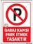 Uyarı Levhaları ''site Sakinlerine Aittir Park Etmek Yasaktır'' Pvc 25*35 cm 1