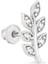Beyaz Altın Zeytin Dalı Helix Piercing 1