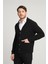 V Yaka Düğmeli Triko Ceket (E23-6709) 1