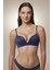Dekolte Push Up Lacivert Sütyen 2