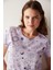 Base Magic Lila Pantolon Pijama Takımı 4