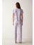 Base Magic Lila Pantolon Pijama Takımı 6