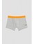 Erkek Çocuk Slogan Baskılı 2li Boxer 2