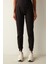 Siyah Yüksek Bel Miracle Jogger Pantolon 2