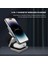 Magsafe Uyumlu 3in1 Kablosuz Şarj Cihazı iPhone Uyumlu Watch Uyumlu Masaüstü Portatif Katlanabilir Taşınabilir Cep Boyutu Şarj Aleti Airpod Uyumlu PB11 5