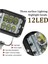 Üçlü Yan Işıklı Çalışma Işığı Kubbe Işık Strobe LED Oto Malzemeleri E (Yurt Dışından) 4