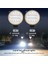 2x 4 Inç LED Çalışma Işığı Combo Off Road Sürüş Amber Sis Lambası (Yurt Dışından) 4