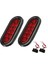 Araba Oval 10LED Ampuller Fren Lambaları Kırmızı (Yurt Dışından) 1