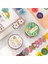 Çiçek Stili 6 Desigeces El Hesabı Teyp Sevimli Çizgi Kız Çıkartmalar Dekoratif Malzeme Scrapbooking Diary Planner (Yurt Dışından) 5
