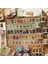 No.3 Tarzı 3cm * 2m Retro Bahçe Serisi Washi Bant Yapışkan Bant Dıy Scrapbooking Sticker Etiket Maskeleme Bandı Washi Bant (Yurt Dışından) 2