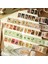 No.3 Tarzı 3cm * 2m Retro Bahçe Serisi Washi Bant Yapışkan Bant Dıy Scrapbooking Sticker Etiket Maskeleme Bandı Washi Bant (Yurt Dışından) 4