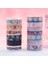 No.5 Tarzı Kawaii Papatya Ay Washi Bant Okyanus Geometrisi Dekoratif Yapışkan Bant Dıy Scrapbooking Sticker Etiket Kırtasiye Maskeleme Bandı (Yurt Dışından) 2