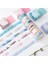 No.5 Tarzı Çiçek Düşer ve Darbe Dekoratif Washi Bant Dıy Scrapbooking Maskeleme Bandı Okul Ofis Tedarik Escolar Papelaria (Yurt Dışından) 2
