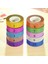 No.9 Tarzı 16 Renk Sıcak Satış 10M Glitter Washi Yapışkan Kağıt Maskeleme Yapışkan Bant Etiket Zanaat Dekoratif Diy (Yurt Dışından) 5