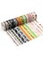 No.7 Tarzı Cadılar Bayramı Folyo Washi Bant Yarasa Iskeleti Yapışkan Bant Dıy Scrapbooking Etiket Etiket Maskeleme Bandı (Yurt Dışından) 3