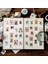 No.4 Tarzı Vintage Damga Serisi Avrupa Çiçek Bitki Dekoratif Yapışkan Bant Maskeleme Washi Bant Dıy Scrapbooking Sticker Etiket Kırtasiye (Yurt Dışından) 4