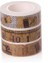 No.2 Tarzı Vintage Cetvel Washi Bant Bilet Maskeleme Bandı Etiketler Scrapbooking (Yurt Dışından) 4