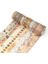 D Stili Vintage Mektup Damga Haritası Maskeleme Washi Bant Retro Eski Kağıt Dekoratif Yapışkan Bant Diy Scrapbooking Sticker Etiket Kırtasiye (Yurt Dışından) 5