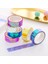 05 Lan Stili 1.5 cm Geniş Serin Kademeli Değişim Gökkuşağı Dekoratif Renkli Bant Dıy Scrapbooking Maskeleme Bandı Okul Ofis Tedarik (Yurt Dışından) 3