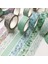 E Stili 1 Adet Yeşil Bitki Çiçek Washi Bant Dıy Maskeleme Bandı Dekoratif Yapışkanlı Scrapbooking Okul Kırtasiye El Yapımı Bant (Yurt Dışından) 5