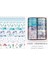 No.5 Tarzı Deniz ve Orman Serisi Washi Bant Seti Japon Kağıt Etiketler Scrapbooking Çiçek Yapıştırıcı Washitape Kırtasiye (Yurt Dışından) 2