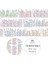 No.9 Tarzı Ingilizce Dergi Mektupları Washi Bant Dıy Scrapbooking Sticker Etiket Maskeleme Bandı Okul Ofis Tedarik Hediye Kırtasiye (Yurt Dışından) 2