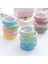 E Stili 5rollsbox Düz Renk Washi Bant Seti Dekoratif Maskeleme Bandı Sevimli Scrapbooking Yapışkan Bant Okul Kırtasiye Malzemeleri (Yurt Dışından) 3