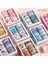 TYPE2-7-10PCS Tarzı Pcsset Siyah Folyo Washi Bant Japon Kağıt Dıy Planlayıcısı Maskeleme Bandı Yapışkan Bantlar Çıkartmalar Dekoratif Kırtasiye Bantları (Yurt Dışından) 3